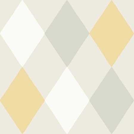 Manhattan Comfort Gilbert Kalas Pastel Diamond 33 ft L X 209 in W Wallpaper BR4111-63032